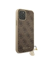 Kup Etui Guess GUHCP12MGF4GBR Apple iPhone 12/12 Pro brązowy/brown hardcase 4G Charms Collection - GUE685BR - {ean13} - Sklep Home Screen