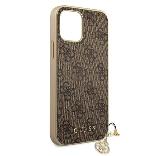 Kup Guess Apple Tasche GUHCP12MGF4GBR iPhone 12/12 Pro braun/braun Hartschale 4G Charms Collection - GUE685BR - {ean13} - Sklep Home Screen