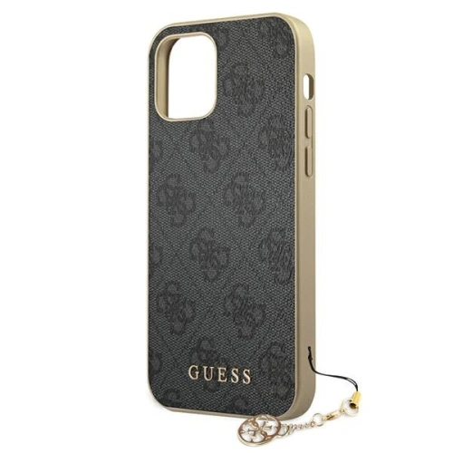 Kup Etui Guess GUHCP12MGF4GGR Apple iPhone 12/12 Pro szürke/grey hardcase 4G Charms Collection - GUE686GRY - {ean13} - Sklep Home Screen