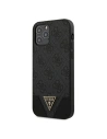 Etui Guess GUHCP12MPU4GHBK Apple iPhone 12/12 Pro szürke/grey hardcase 4G Triangle Collection