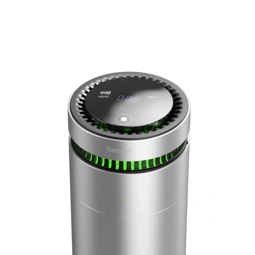 Buy Baseus car air purifier, with formaldehyde indicator (silver) - BSU1813SLV - {ean13} - Home Screen Store Europe