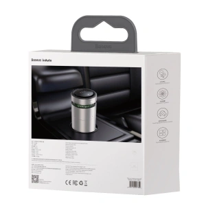 Buy Baseus car air purifier, with formaldehyde indicator (silver) - BSU1813SLV - {ean13} - Home Screen Store Europe