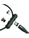 Kup Cablul USB Baseus Fast 4w1 USB la USB-C / Lightning / Micro 3A 1m (verde) - BSU1814GRN - {ean13} - Sklep Home Screen