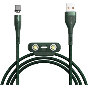 Buy USB Baseus Fast 4in1 USB to USB-C / Lightning / Micro 3A 1m (green) - BSU1814GRN - {ean13} - Home Screen Store Europe