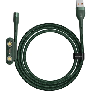 Buy USB Baseus Fast 4in1 USB to USB-C / Lightning / Micro 3A 1m (green) - BSU1814GRN - {ean13} - Home Screen Store Europe