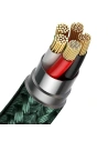 Kup Cablul USB Baseus Fast 4w1 USB la USB-C / Lightning / Micro 3A 1m (verde) - BSU1814GRN - {ean13} - Sklep Home Screen