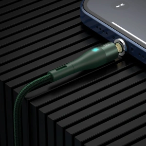 Buy USB Baseus Fast 4in1 USB to USB-C / Lightning / Micro 3A 1m (green) - BSU1814GRN - {ean13} - Home Screen Store Europe