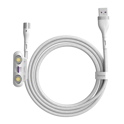 Kup Baseus USB-Kabel Fast 4in1 USB zu USB-C / Lightning / Micro 5A 1m (weiß) - BSU1815WHT - {ean13} - Sklep Home Screen