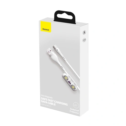 Kup Kabel USB Baseus Fast 4w1 USB do USB-C / Lightning / Micro 5A 1m (bílý) - BSU1815WHT - {ean13} - Sklep Home Screen