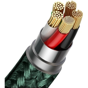 Kup Kabel USB Baseus Fast 4w1 USB la USB-C / Lightning / Micro 5A 1m (verde) - BSU1816GRN - {ean13} - Sklep Home Screen