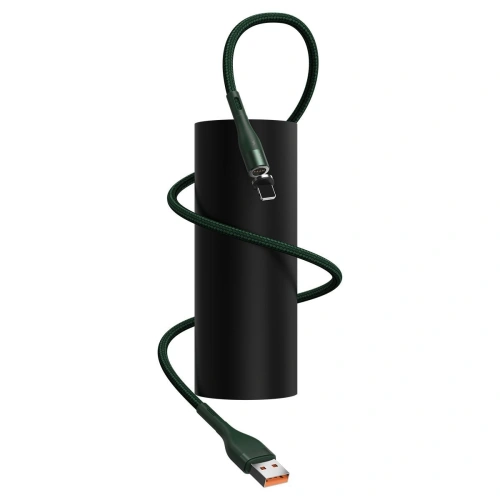 Kup Kabel magnetyczny USB - Lightning Baseus Zinc 2.4A 1m (zielony) - BSU1817GRN - {ean13} - Sklep Home Screen