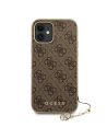 Kup Etui Guess GUHCP12SGF4GBR Apple iPhone 12 mini brązowy/brown hardcase 4G Charms Collection - GUE698BR - {ean13} - Sklep Home Screen