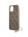 Kup Etui Guess GUHCP12SGF4GBR Apple iPhone 12 mini brązowy/brown hardcase 4G Charms Collection - GUE698BR - {ean13} - Sklep Home Screen