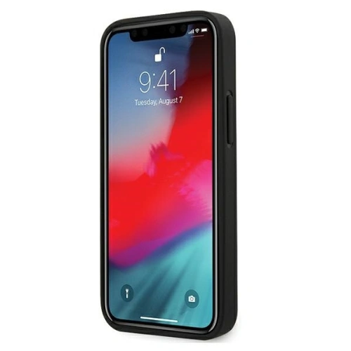 Kup Etui Guess GUHCP12SPU4GHBK Apple iPhone 12 mini szürke/grey hardcase 4G Triangle Collection - GUE703GRY - {ean13} - Sklep Home Screen