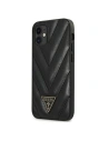 Kup Etui Guess GUHCP12SPUVQTMLBK Apple iPhone 12 mini fekete/black hardcase V-Quilted Collection - GUE708BLK - {ean13} - Sklep Home Screen