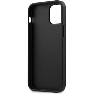 Kup Etui Guess GUHCP12SPUVQTMLBK Apple iPhone 12 mini czarny/black hardcase V-Quilted Collection - GUE708BLK - {ean13} - Sklep Home Screen