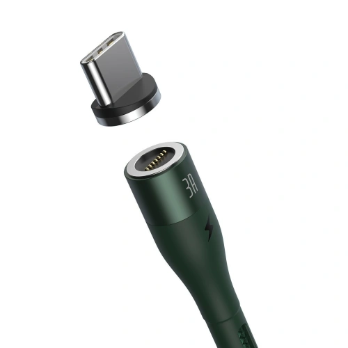 Kup Kabel magnetyczny USB - USB-C Baseus Zinc 5A 1m (zielony) - BSU1820GRN - {ean13} - Sklep Home Screen