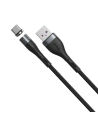 Kabel magnetic USB - USB-C Baseus Zinc 5A 1m (gri-negru)