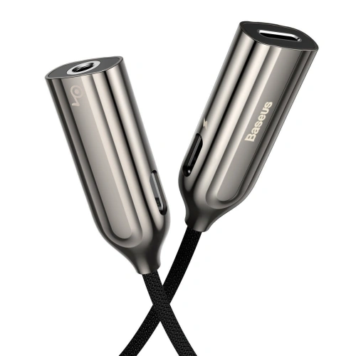 Kup Adapter Audio Baseus L55 Lightning do 2x Lightning (srebrny) - BSU1822SLV - {ean13} - Sklep Home Screen