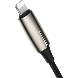 Adapter Audio Baseus L56 Lightning do Jack 3.5mm i Lightning (srebrny)