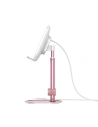 Buy Baseus Literary Youth Desktop Bracket (Telescopic with Wireless Charging) Rose gold - BSU1828PNK - {ean13} - Home Screen Store Europe