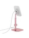 Buy Baseus Literary Youth Desktop Bracket (Telescopic with Wireless Charging) Rose gold - BSU1828PNK - {ean13} - Home Screen Store Europe