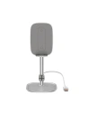 Stativ telescopic Baseus cu încărcător wireless pentru telefon/tabletă (argintiu)
