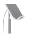 Buy Baseus Literary Youth Desktop Bracket (Telescopic with Wireless Charging) Silver - BSU1829SLV - {ean13} - Home Screen Store Europe