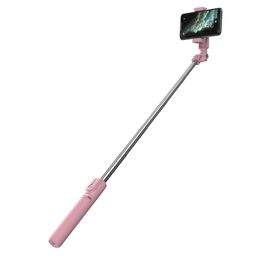 Kup Selfie tyč, Bluetooth stativ Baseus Lovely (růžový) - BSU1832PNK - {ean13} - Sklep Home Screen