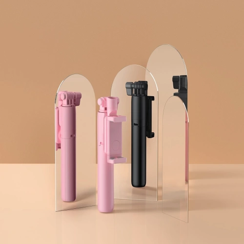 Buy Baseus Lovely Bluetooth Folding Bracket Selfie Stick Pink - BSU1832PNK - {ean13} - Home Screen Store Europe