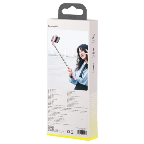 Buy Baseus Lovely Bluetooth Folding Bracket Selfie Stick Pink - BSU1832PNK - {ean13} - Home Screen Store Europe