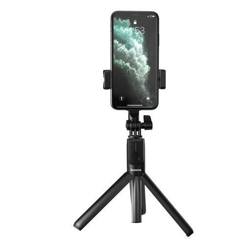 Buy Baseus Lovely Bluetooth Folding Bracket Selfie Stick Black - BSU1833BLK - {ean13} - Home Screen Store Europe