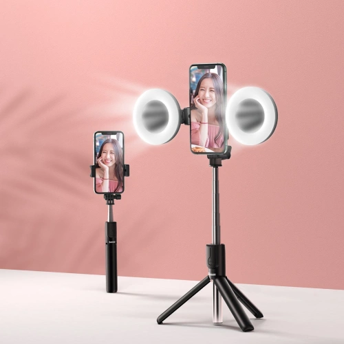Kup Baseus Selfie-Stick, Bluetooth-Stativ Lovely (schwarz) - BSU1833BLK - {ean13} - Sklep Home Screen