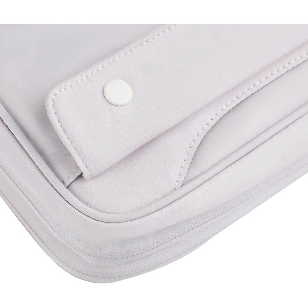 Etui Baseus Track na akcesoria, wstrząsoodporne, wodoodporne 225x140x55mm (białe)