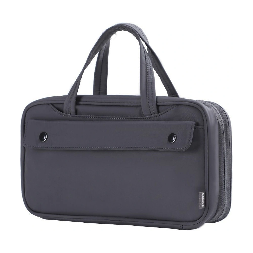 Etui Baseus Track na akcesoria, wstrząsoodporne, wodoodporne 225x140x55mm (szary)