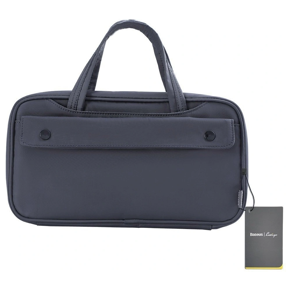 Etui Baseus Track na akcesoria, wstrząsoodporne, wodoodporne 225x140x55mm (szary)