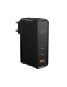 Ładowarka sieciowa Baseus GaN C+C+U, 120W, EU (czarna)