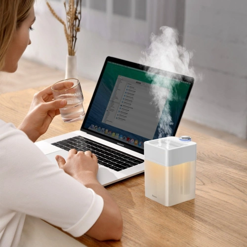 Kup Baseus Luftbefeuchter Time Magic Box, 550ml (ohne Batterien) - weiß - BSU1839WHT - {ean13} - Sklep Home Screen