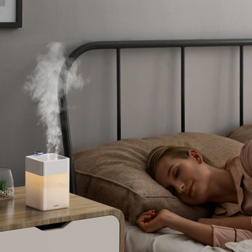 Buy Baseus Time Magic Box air humidifier, 550ml (without batteries) - white - BSU1839WHT - {ean13} - Home Screen Store Europe
