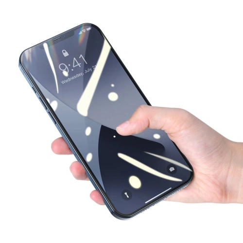 Buy Tempered glass 0.25mm KC01 Baseus Apple iPhone 12 mini (2pcs) black - BSU1843 - {ean13} - Home Screen Store Europe