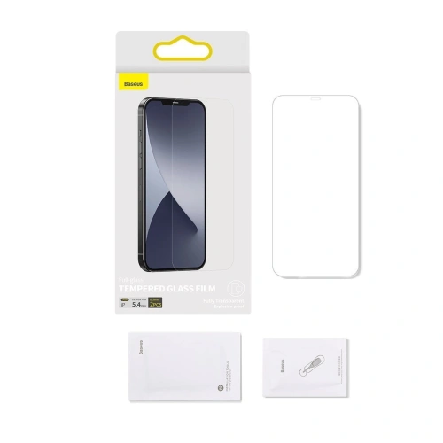 Kup 0.3mm Baseus Apple Gehärtetes Glas iPhone 12 mini (2 Stk.) - BSU1845 - {ean13} - Sklep Home Screen