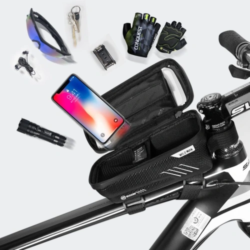 Kup Sakwa rowerowa WildMan Hardpouch Bike Mount M Black - WLD001BLK - {ean13} - Sklep Home Screen