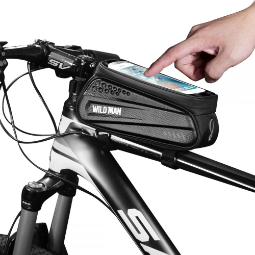 Kup WildMan Hardpouch Fahrradhalterung L Schwarz - WLD002BLK - {ean13} - Sklep Home Screen