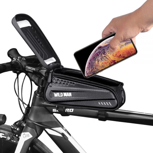 Kup WildMan Hardpouch Fahrradhalterung L Schwarz - WLD002BLK - {ean13} - Sklep Home Screen