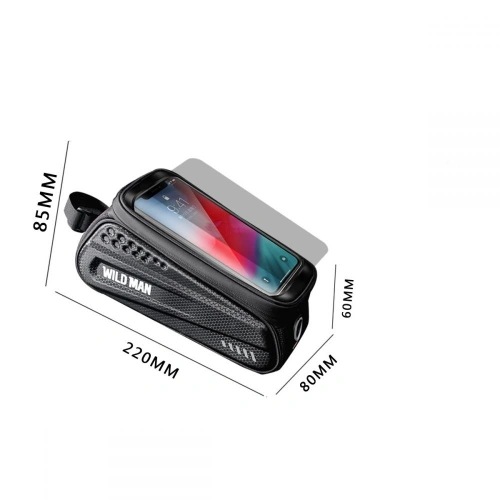 Kup WildMan Hardpouch Fahrradhalterung L Schwarz - WLD002BLK - {ean13} - Sklep Home Screen
