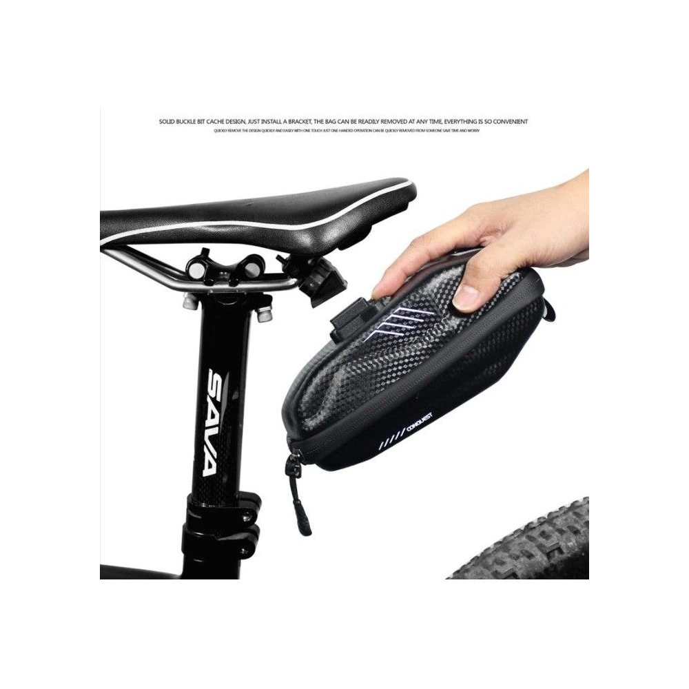 Sakwa rowerowa WildMan Hardpouch Bike Mount XS Black