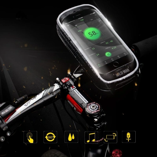 Kup Suport bicicletă WildMan Hardpouch Bike Mount XXS Negru - WLD010BLK - {ean13} - Sklep Home Screen