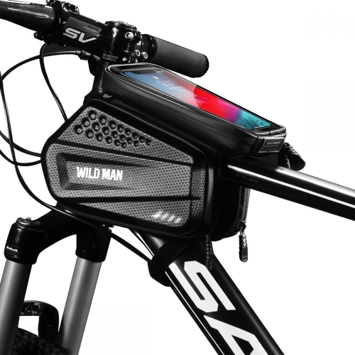 Kup Sac de bicicletă WildMan Hardpouch Bike Mount XXL Negru - WLD011BLK - {ean13} - Sklep Home Screen