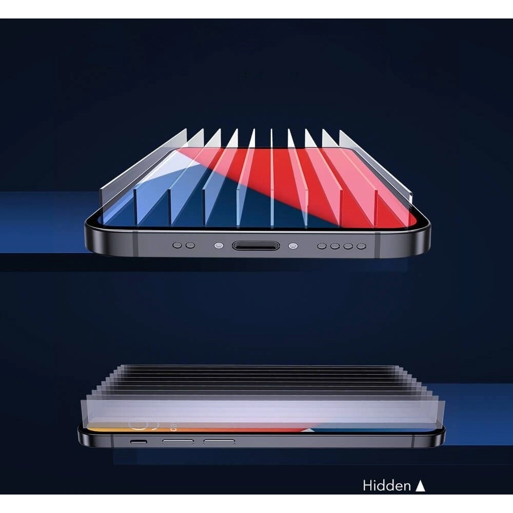 Szkło hartowane ESR Screen Shield Apple iPhone 12 Pro Max Clear [2 PACK]