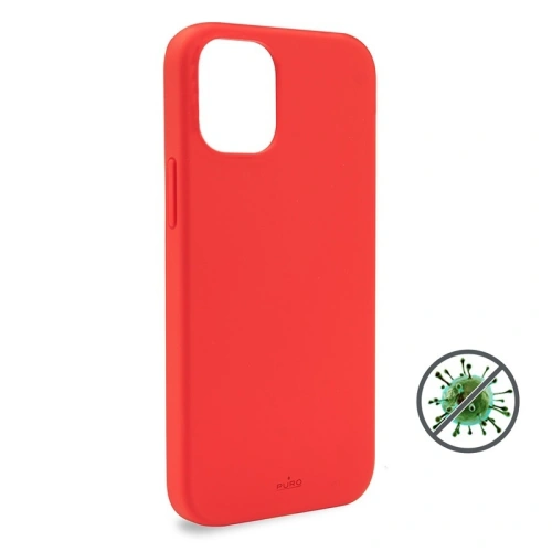 Kup Etui PURO ICON Anti-Microbial pentru Apple iPhone 12/12 Pro (roșu) - PUR353RED - {ean13} - Sklep Home Screen